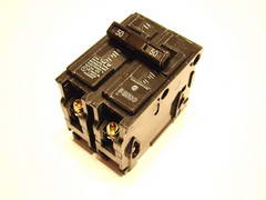 two pole electrical circuit breaker
