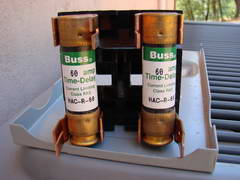 cartridge fuses for large electrical appliances