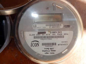 sub meter electrical usage